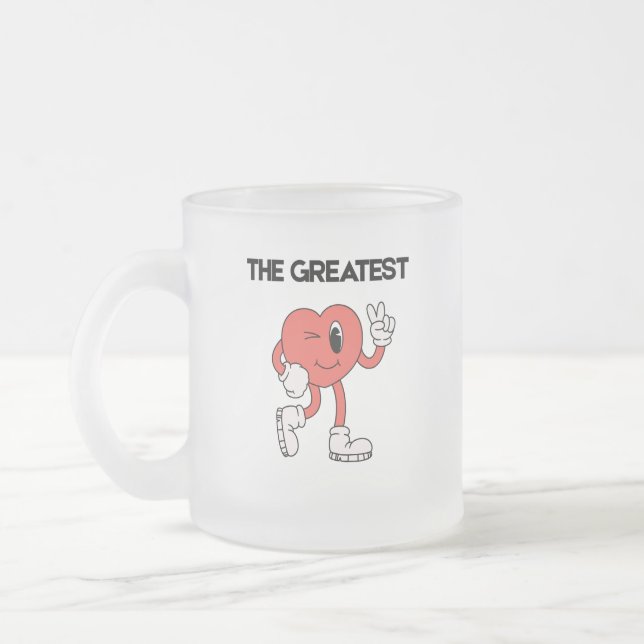 Die großartigste Kaffeetasse - Frostglas (Links)