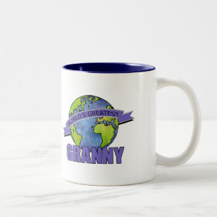 Die großartigste Oma der Welt Zweifarbige Tasse