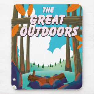 Die große Außenwelt! Mousepad