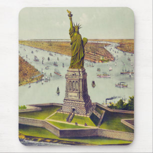 Die große Bartholdi-Statue, Freiheitsstatue Mousepad