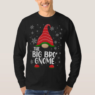 Die große Bro Gnome Funny Matching Weihnachtsfamil T-Shirt