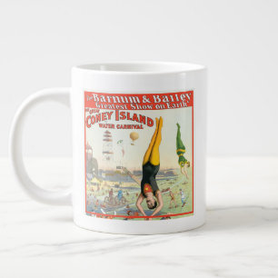 Die große Coney Island Wasser-Karneval Jumbo-Tasse