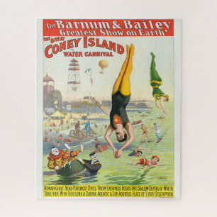 Die große Coney Island Wasserkarneval Puzzle