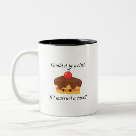 Die große Dessert-Debatte Zweifarbige Tasse