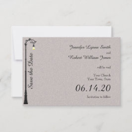 Die große einfache Hochzeit rettet das Datum Save The Date