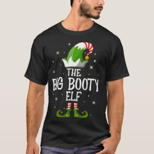 Die große Elf-Familie des Hinterns passt Weihnacht T-Shirt