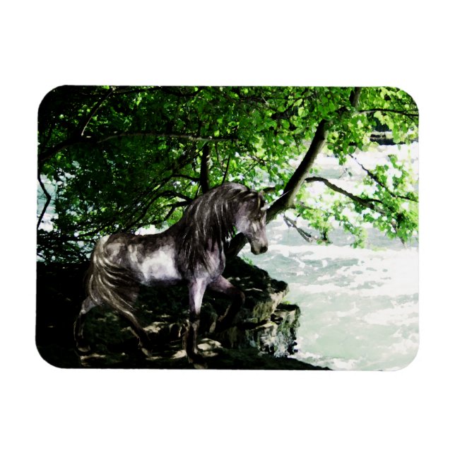 Die große Flussdivide Vinyl Magnet (Horizontal)