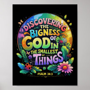 Die Größe Gottes entdecken - Vergrößerte VBS 2025  Poster