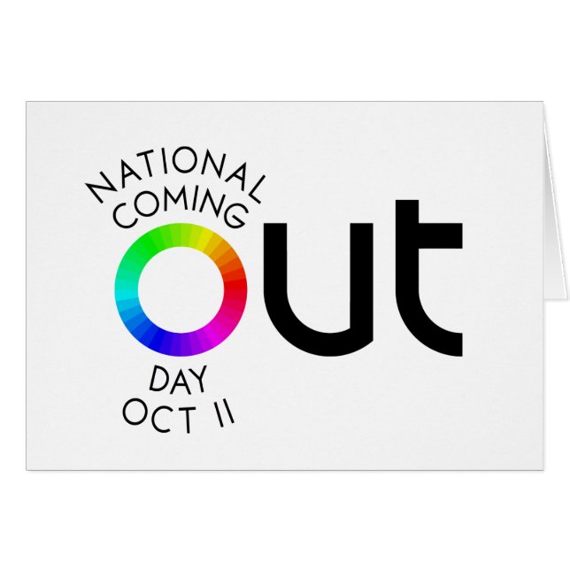 Die große HERAUS Weiß-Karte (Vorderseite (Horizontal))