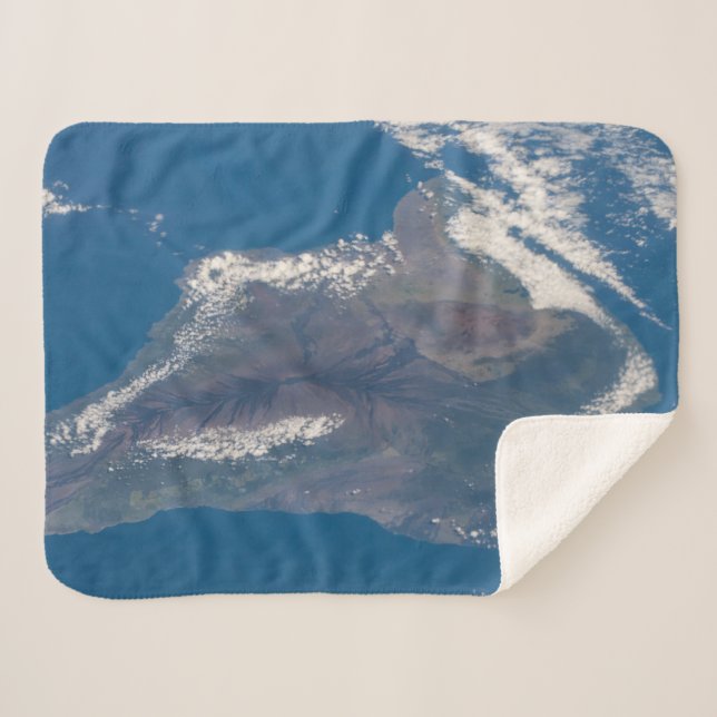 Die große Insel Hawaii und ihre Berge Sherpadecke (Vorderseite (Horizontal))