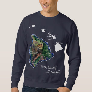 Die Große Insel von Hawaii mit den hawaiianischen Sweatshirt