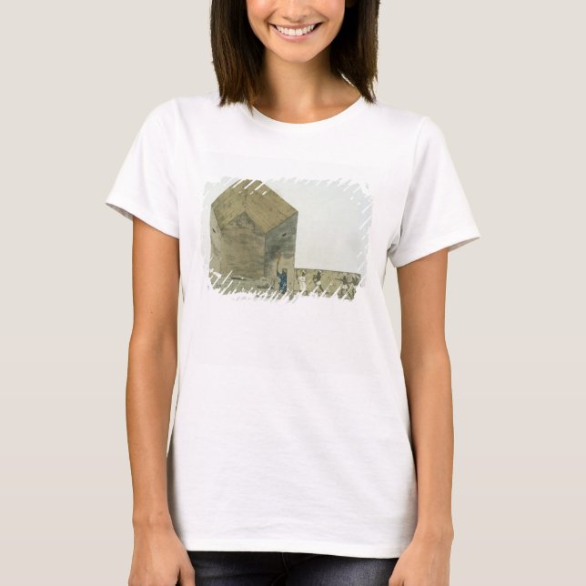 Die Große Kammer in der zweiten Pyramide Ghizehs, T-Shirt (Vorderseite)