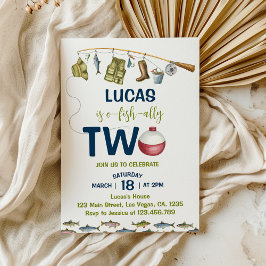 Die große kleine Fischer zum Geburtstag Einladung