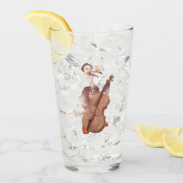 Die große Künstlerin im Frühling Glas