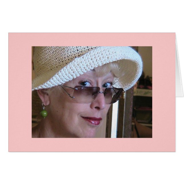 Die große Mädchen-Karte (Vorderseite (Horizontal))