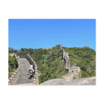 Die Große Mauer Chinas erklimmen — Steile Stufen P