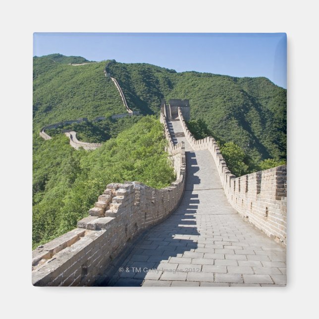 Die große Mauer der China in Peking, China Magnet (Vorne)