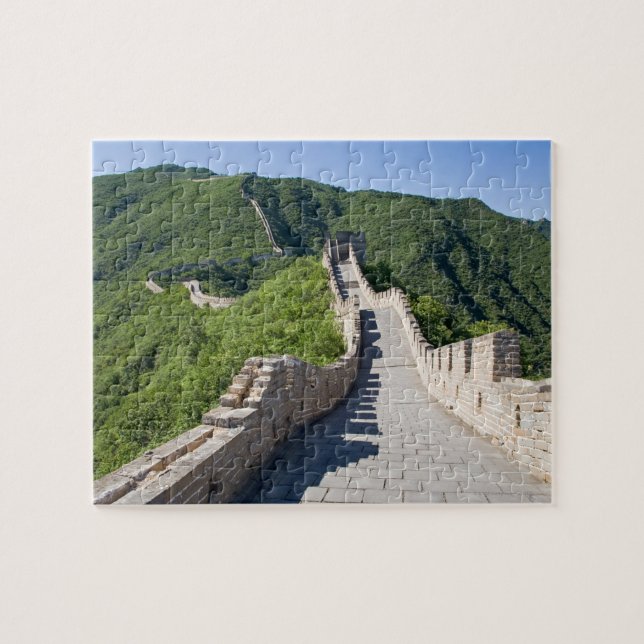 Die große Mauer der China in Peking, China Puzzle (Horizontal)