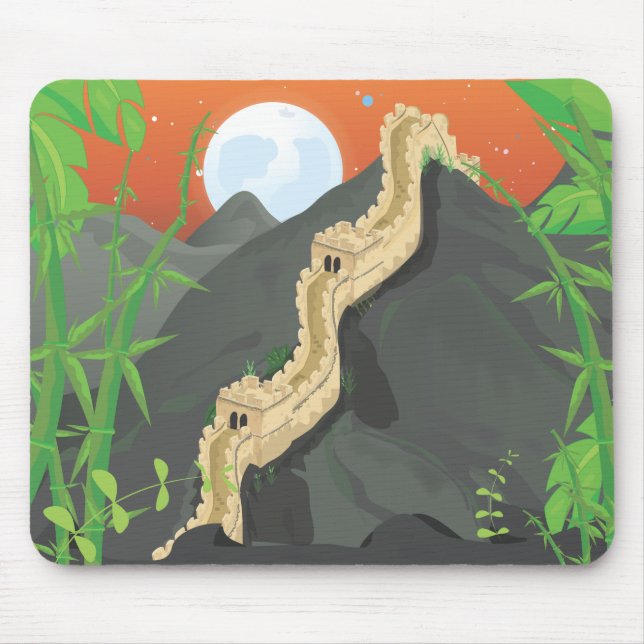 Die große Mauer der China Mousepad (Vorne)