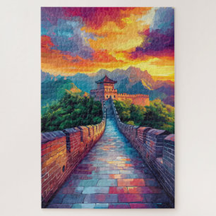 Die große Mauer der China. Puzzle