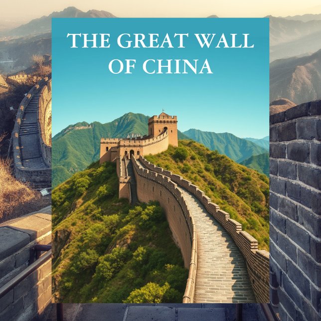 Die große Mauer der China Reisen Vintag Postkarte (Von Creator hochgeladen)