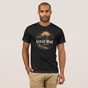 Die große Mauer der China T-Shirt