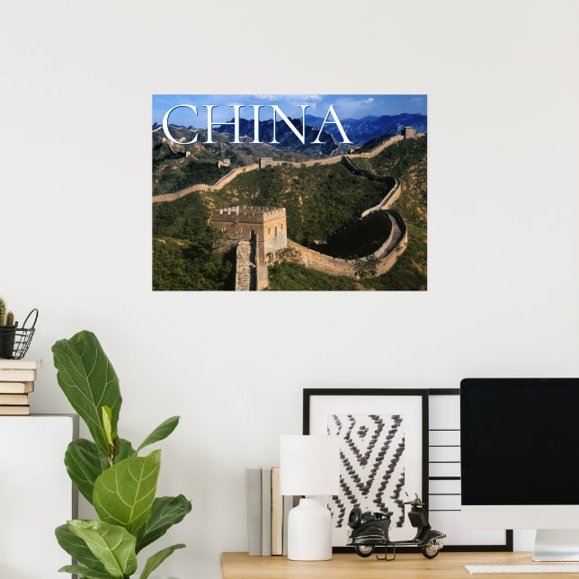 Die große Mauer | Jinshanling, China Poster (Heimbüro)