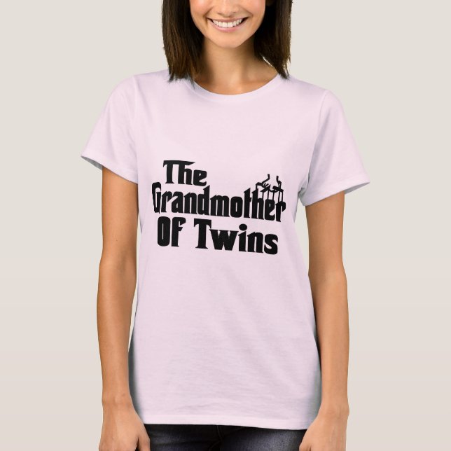 Die große MUTTER von TWINS T-Shirt (Vorderseite)