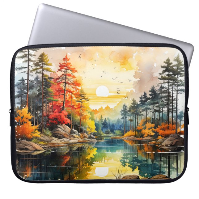 Die große Natur Laptopschutzhülle (Vorderseite)