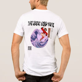 Die große Nerd-Welle Tri-Blend Shirt