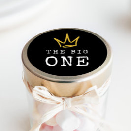 DIE GROSSE | Notorische 90er Jahre 1. Geburtstag P Runder Aufkleber