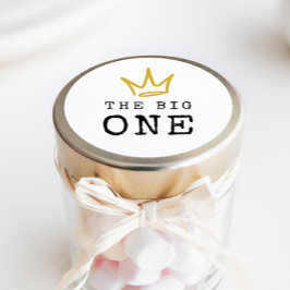 DIE GROSSE | Notorische 90er Jahre 1. Geburtstag P Runder Aufkleber