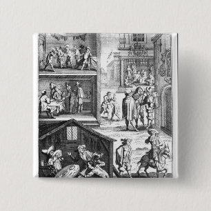 Die große Pest Button