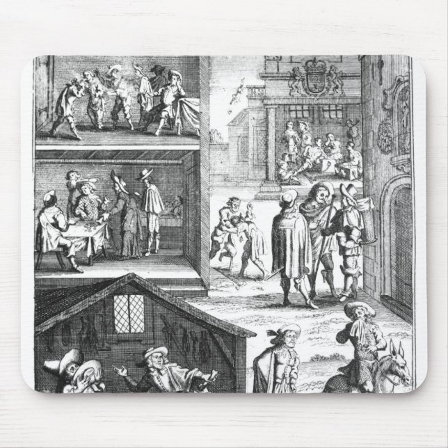 Die große Pest Mousepad (Vorne)