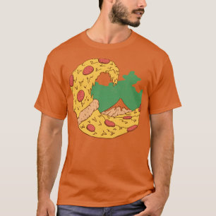 Die große Pizza Kanagawa T-Shirt