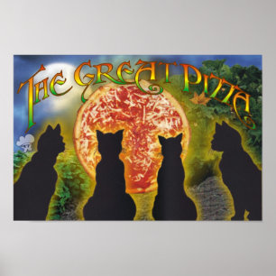 Die große Pizza Poster