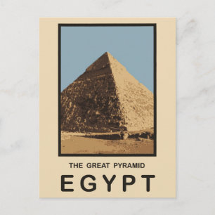 Die Große Pyramide Ägypten Postkarte