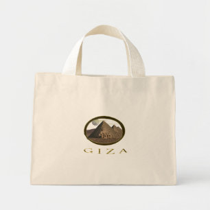 Die Große Pyramide von Gizeh Mini Stoffbeutel