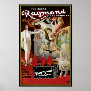 Die große Raymon ~ komische Hexenmeister-Kabinett Poster