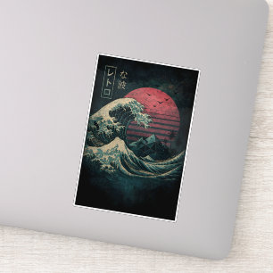 Die große Retrowelle Classic Aufkleber