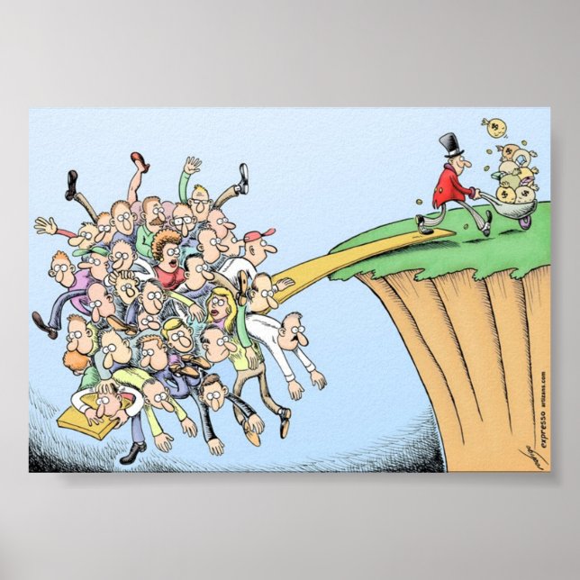 Die große RezessionsVerschwörung Poster (Vorne)