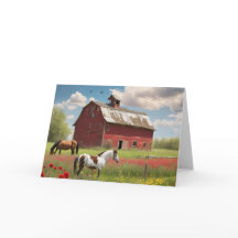 Die große rote Scheune