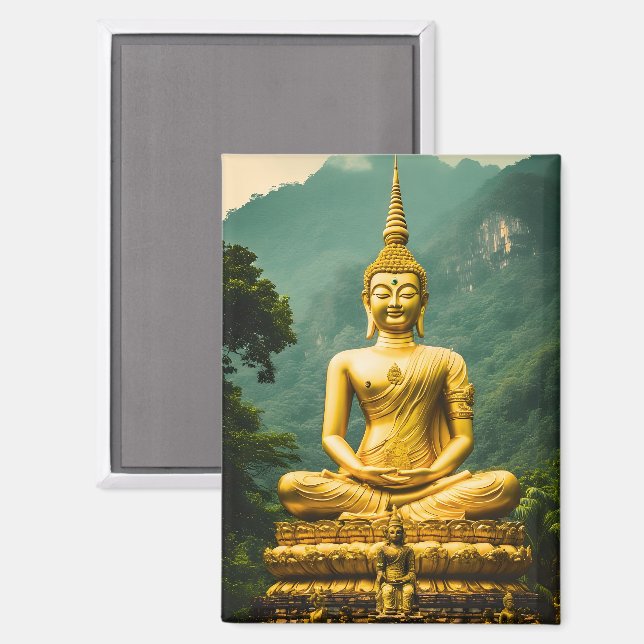 Die große Samadhi von Suvarna Magnet (Vorderseite/Rückseite)