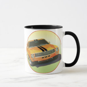 Die große schlechte Orange Tasse