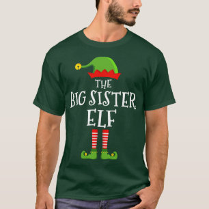 Die große Schwester lustige Weihnachten passend Fa T-Shirt
