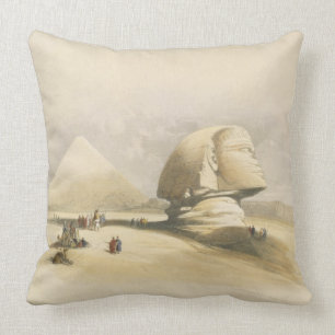 Die große Sphinx und die Pyramiden von Giseh, von Kissen