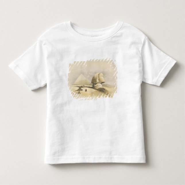 Die große Sphinx und die Pyramiden von Giseh, von Kleinkind T-shirt (Vorderseite)