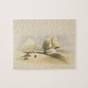 Die große Sphinx und die Pyramiden von Giseh, von Puzzle