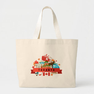 Die große Tasche im Freien