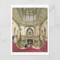 Die Große Treppe, das Schloss Windsor, von "A Hist